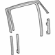 GM 84156083 Run Weatherstrip, Rear Driver Side