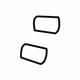 GM 20635065 Seat Back End Retainer