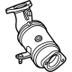 GM 12711128 Catalytic Converter, Passenger Side