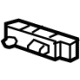 GM 90921292 Seat Switch, Black