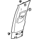 GM 84883084 Upper Center Pillar Trim, Black, Passenger Side