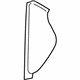 GM 23271342 Side Cover, Black, Passenger Side