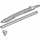 GM 15829663 Sill Plate, Gray, Rear Driver Side