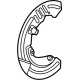 GM 84476155 Backing Plate, Front Driver Side