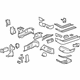 GM 22759868 Lower Rail Assembly, Front Passenger Side