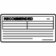 GM 96413057 Tire Info Label