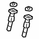 GM 23413120 Headrest Guide, Rear Driver Side