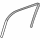 GM 22802937 Run Channel, Rear Outer Passenger Side
