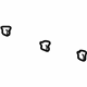 GM 10436781 Rear Sill Plate Fastener, Front