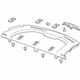 GM 42677814 Package Tray Trim, Black, Rear