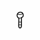 GM 22614781 Headrest Guide, Front