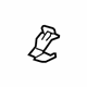 GM 95483550 Child Seat Bracket