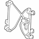 GM 10390764 Window Regulator, Front Driver Side