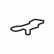 GM 96847355 Rear Floor Pan Reinforcement
