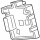 GM 84356882 Mount Bracket