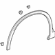 GM 84764028 Wheel Opening Molding, Front Driver Side