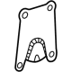 GM 84186047 Backing Plate, Front