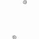 GM 11518149 Transceiver Nut