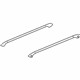 GM 15296762 Side Rail, Silver, Passenger Side