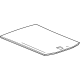 GM 84139486 Floor Cover, Black, Rear Passenger Side