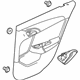 GM 92284072 Door Trim Panel, Black