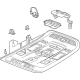 GM 84930955 Overhead Console