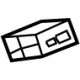 GM 13549946 USB Port, Jet Black