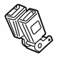 GM 19353479 Buckle, Jet Black, Rear Driver Side