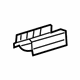 GM 20996451 Track Cover, Black, Front Passenger Side