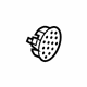 GM 90765227 Speaker Grille, Titanium