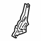 GM 89043310 Hinge