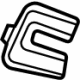 GM 85568152 Striker Cover