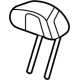 GM 86797436 Headrest, Outer, Black
