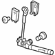 GM 19332433 Tensioner, Black, Passenger Side
