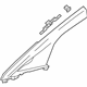 GM 42573985 Windshield Pillar Trim, Light Gray, Driver Side