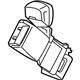 GM 42689450 Buckle, Jet Black, Rear