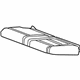 GM 84855529 Cushion Cover, Black, Rear Driver Side