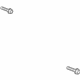 GM 11548179 Water Pump Bolt