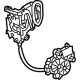 GM 13542871 Lock Actuator, Rear Driver Side