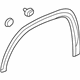 GM 85522780 Wheel Opening Molding, Black, Front Driver Side