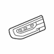 GM 84431304 Vent, Black, Front Driver Side