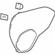 GM 84154196 Grille Cover, Jet Black, Passenger Side