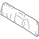 GM 19126719 Seat Back Cover, Rear