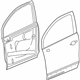 GM 84606437 Door Shell, Front Driver Side