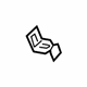 GM 22760915 Package Tray Trim Fastener, Center Inner