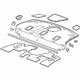 GM 85116668 Package Tray Trim, Black, Rear