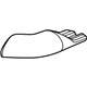 GM 25804642 Running Board Front Extension, Driver Side
