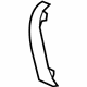 GM 25851363 Handle Cover, Titanium, Front Passenger Side