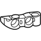 GM 85554052 Inner Bracket, Driver Side