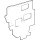 GM 42782959 Insulator, Inner Driver Side